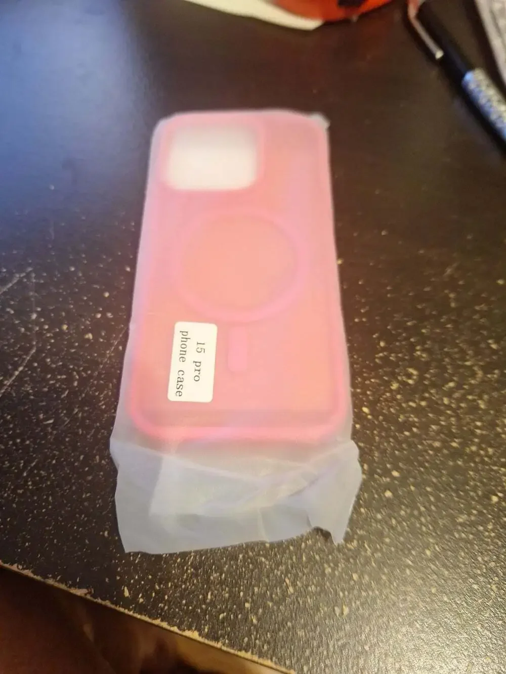 New Pink MagSafe Silicone Case for iPhone 15 Pro
